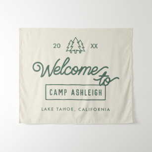 Adventure Camp Bachelorette Tapestry