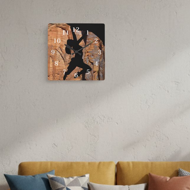 Adventure Climber Acrylic Wall Clock (Creator Uploaded)