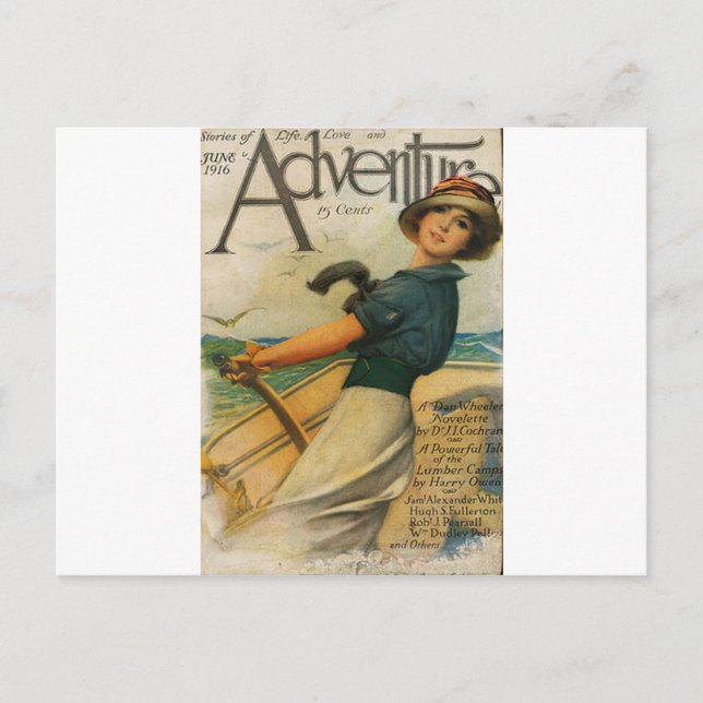 Adventure Cover Postcard (Front)