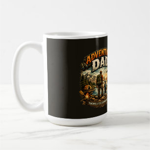 Adventure Dad Shirt – Vintage Outdoor Camping  Coffee Mug