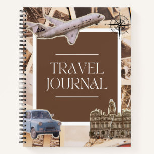 Adventure Diary, Trip Planner, Vacation Memory  Notebook