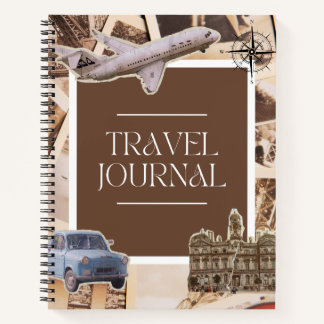 Adventure Diary, Trip Planner, Vacation Memory  Notebook