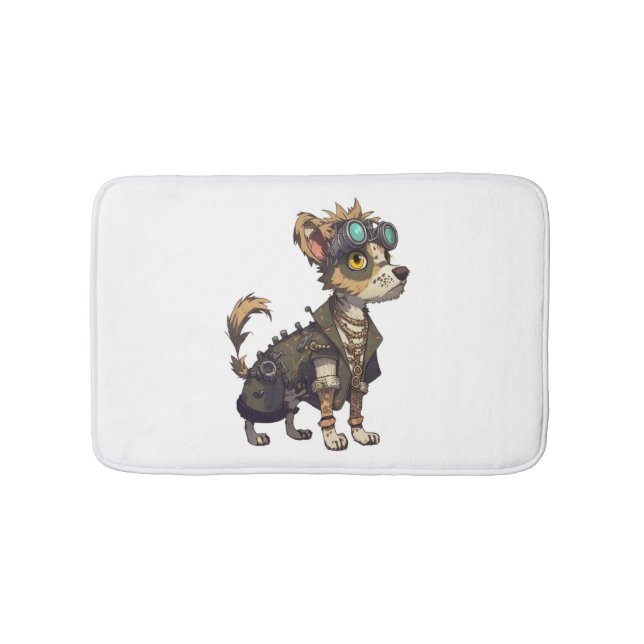 Adventure Dog   Bath Mat (Front)