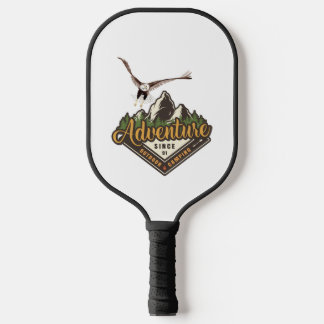 Adventure Eagle Hiking Mountains Pickleball Paddle