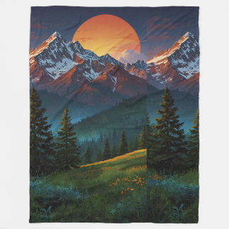 Adventure Essence Fleece Blanket