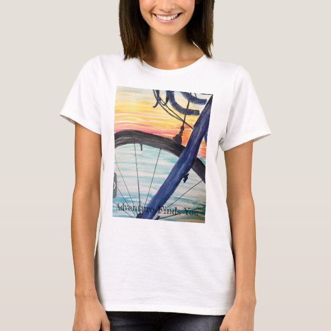 Adventure Finds You Women's Tee (Front)