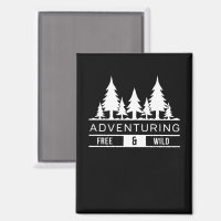 Adventure Forest Pines Free and Wild Nature Design