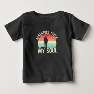 Adventure Fuels My Soul – Wander, Explore, Repeat Baby T-Shirt