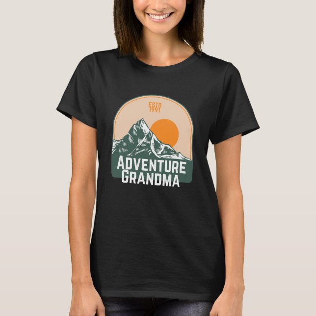 Adventure Grandma T-Shirt (Front)