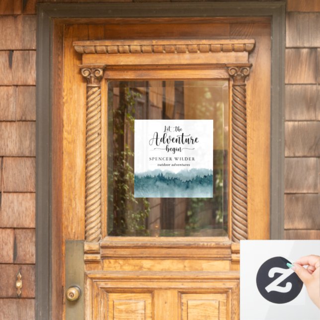 Adventure Guide Car Magnet Window Cling (Home Door)