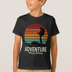 Adventure Hiking And Climbing T-Shirt