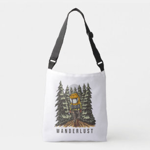 Adventure Hiking Travel Bossica Crossbody Tote Bag