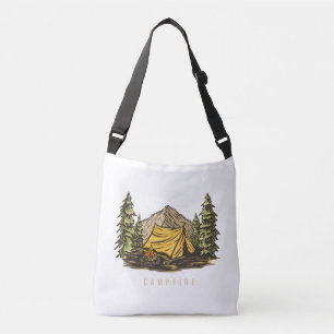 Adventure Hiking Travel Bossica Crossbody Tote Bag