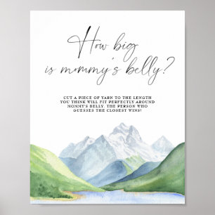 Adventure - how big is mommy's belly game poster