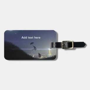 Adventure in Paris Luggage Tag