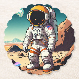 "Adventure in the Stars" Paper Coaster