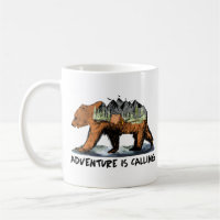 Adventure Is Calling Camping Bear