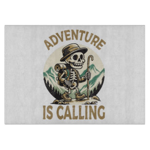 Adventure is calling cutting board