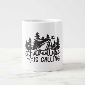 Adventure Is Calling Large Coffee Mug
