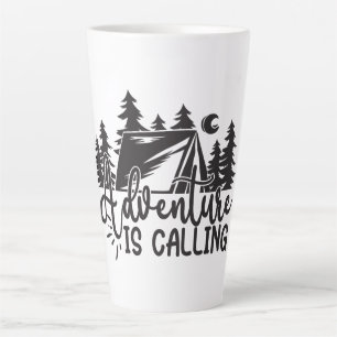 Adventure Is Calling Latte Mug