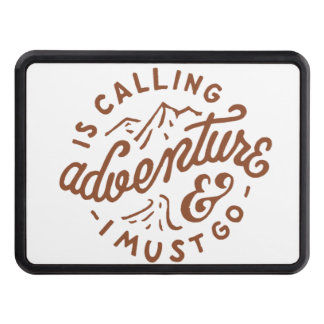 Adventure is Calling Trailer Hitch Cover