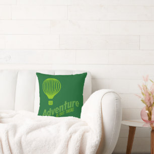 Adventure is out there 2 throw pillow