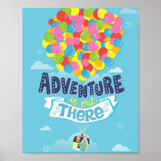 Adventure is out there poster