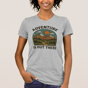 Adventure is Out There T-Shirt Design Inspirant