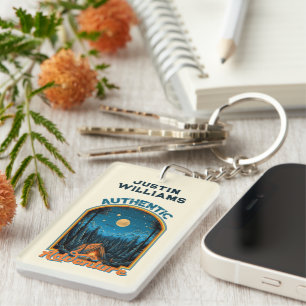 Adventure is waiting custom keychain