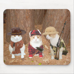 Adventure Kitties Mouse Pad