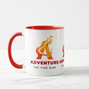 Adventure Logo Graphic Art Mug