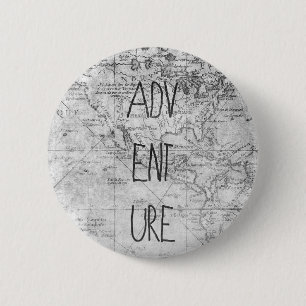 Adventure map 2 inch round button