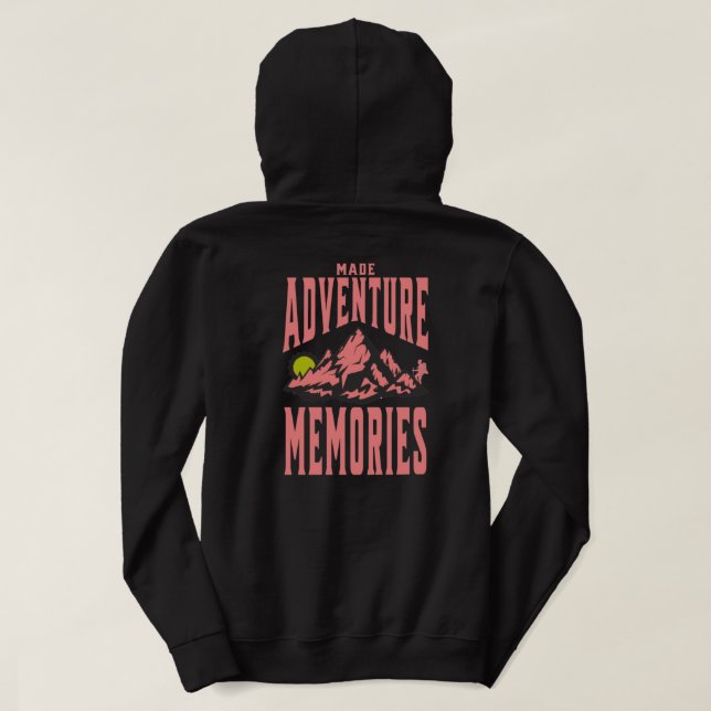 Adventure Memories   Hoodie (Design Back)