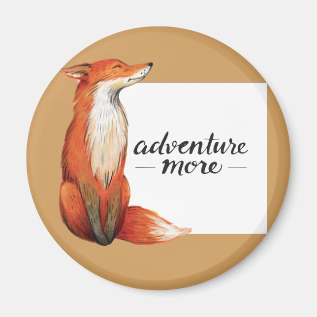 adventure more fox magnet (Front)