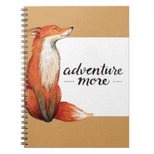 adventure more fox notebook