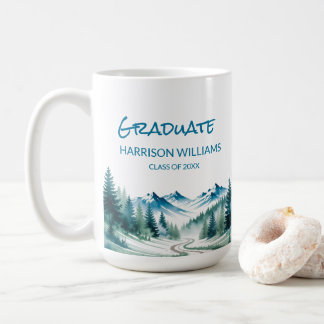 Adventure Mountain Graduate Gift  Coffee Mug