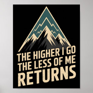 Adventure Mountain Range Climbing Peaks Explorer V Poster