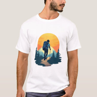 Adventure Nature Illustration T-Shirt
