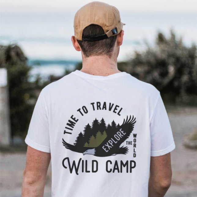 Adventure Roam Wilderness Explore Nature Outdoor T-Shirt (Creator Uploaded)