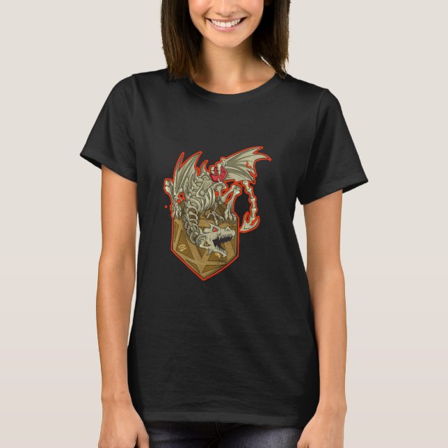 Adventure Rpg Dice Fantasy Roleplaying Gamers T-Shirt (Front)