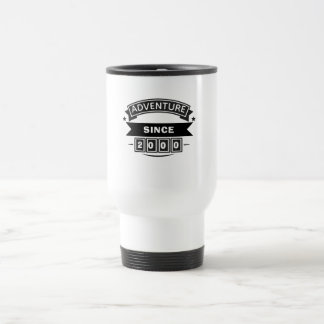 Adventure Since [Year] Custom Thermal Travel Mug