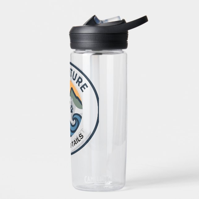 Adventure T and T Logo Water Bottle (Left)