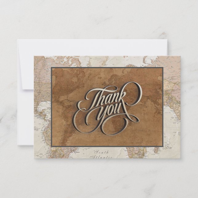 Adventure Theme Thank You Cards (Front)