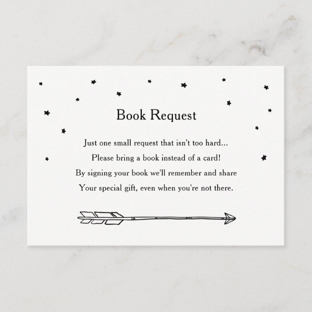 Adventure Themed Book Request Insert Cards (Front)