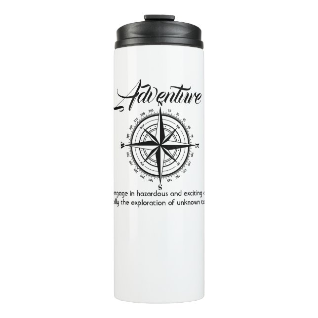 Adventure  thermal tumbler (Front)