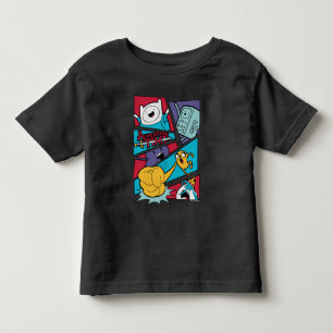 Adventure Time   Action Panel Graphic T-Shirt
