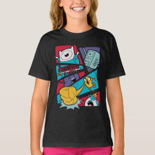 Adventure Time   Action Panel Graphic T-Shirt