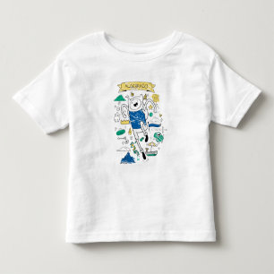 Adventure Time   "Algebraic" Finn Sketch T-Shirt