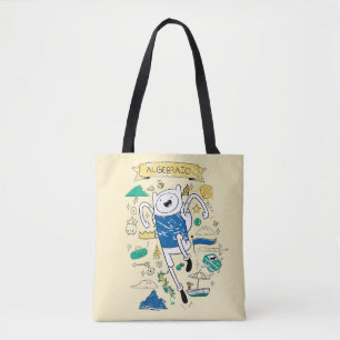 Adventure Time "Algebraic" Finn Sketch Tote Bag