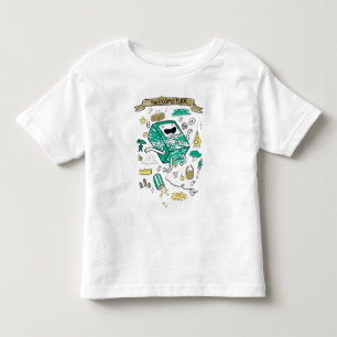 Adventure Time "Awesomatude" BMO Sketch T-Shirt